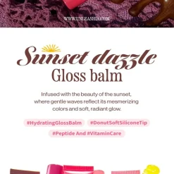 Unleashia Sunset Dazzle Gloss Balm No.5 Amalfi 10g (0.35oz)