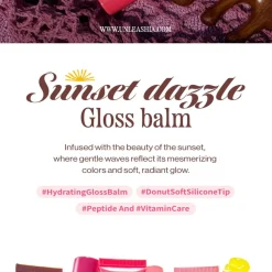 Unleashia Sunset Dazzle Gloss Balm No.4 Bora Bora 10g (0.35oz)