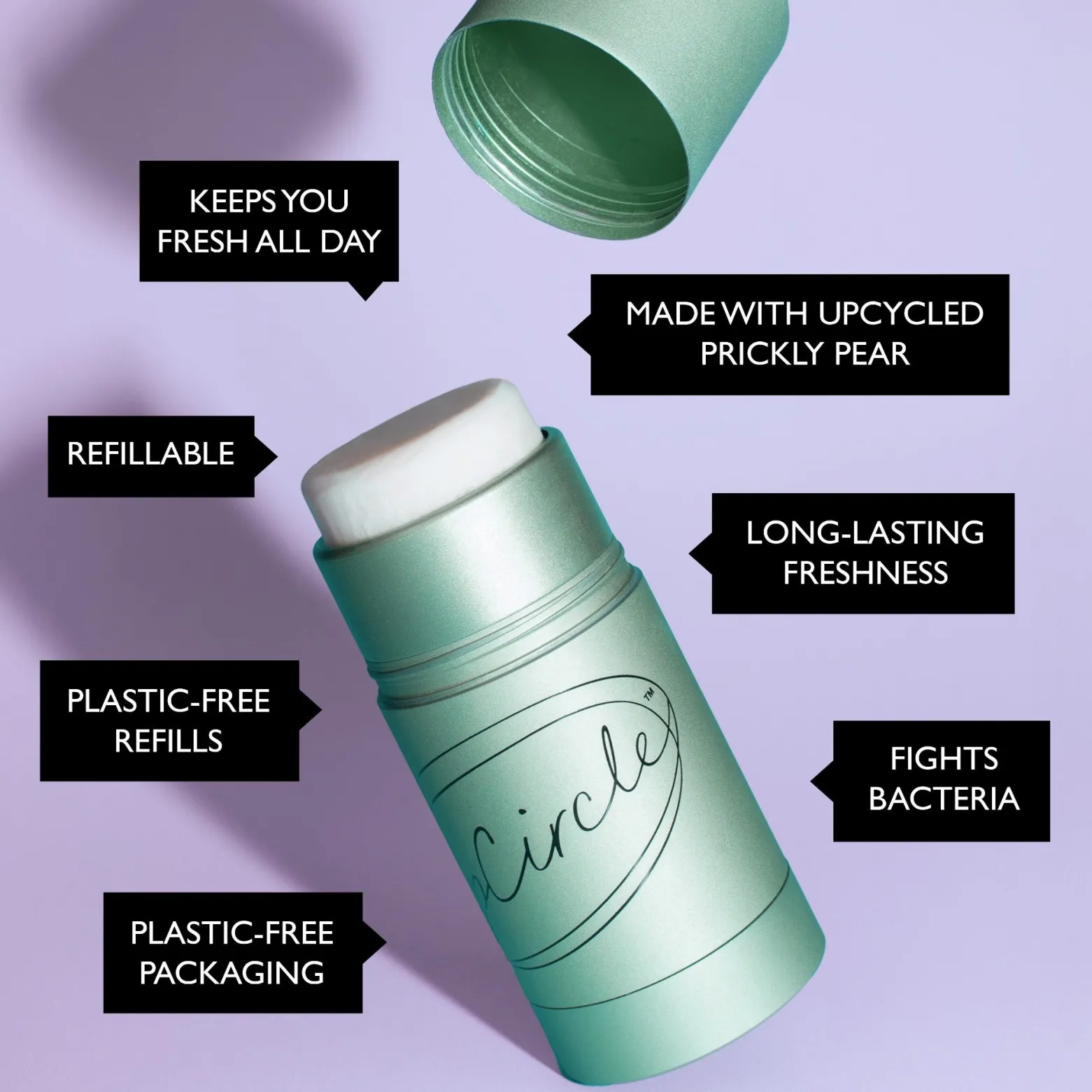 UpCircle Refillable Deodorant Fresh Citrus 41g (1.45oz)