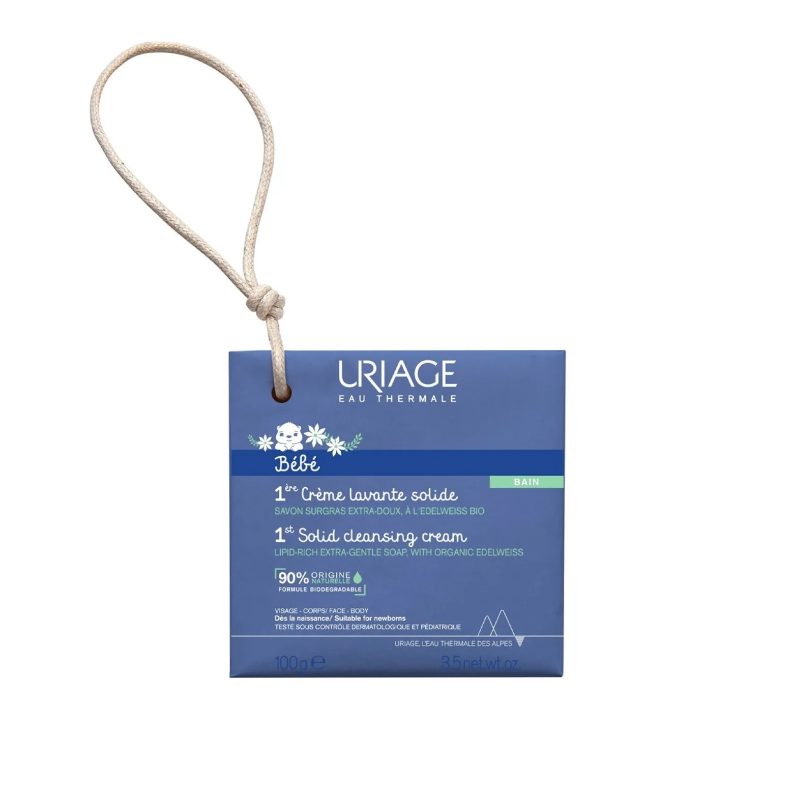 Uriage Baby 1st Solid Cleansing Cream 100g (3.53oz)