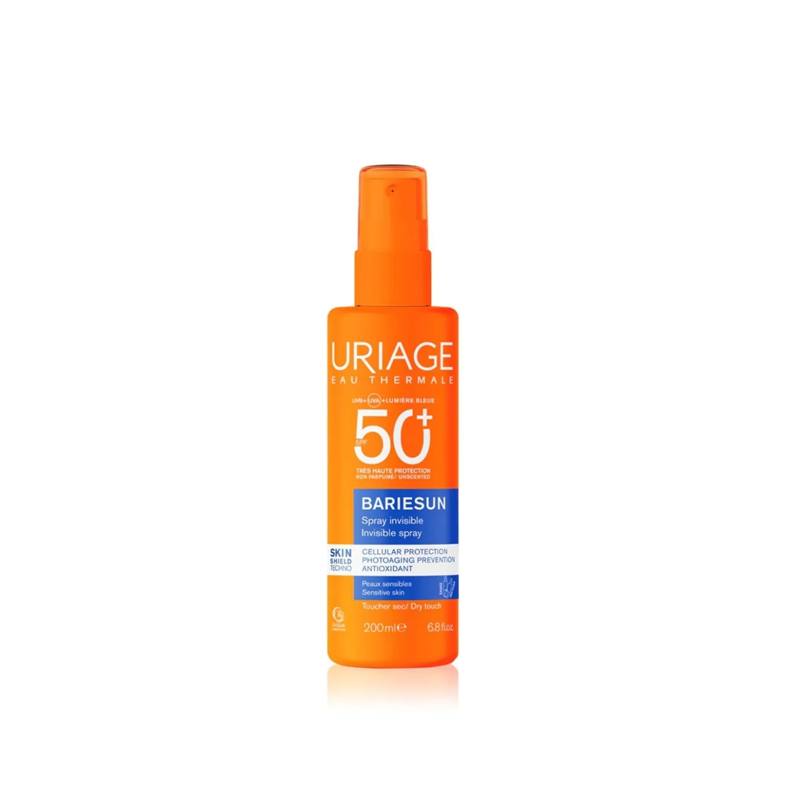Uriage Bariesun Invisible Spray Unscented SPF50+ 200ml (6.76fl oz)