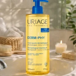 Uriage Derm-Phy Dermatological Cleansing Oil 500ml (17floz)