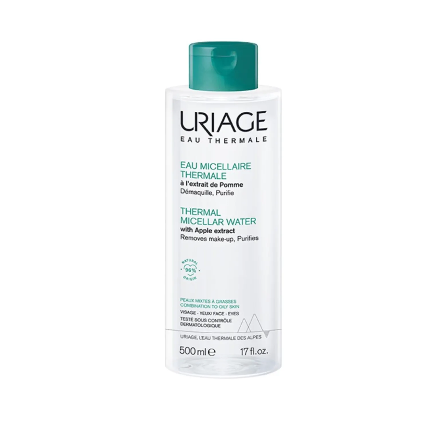 Uriage Thermal Micellar Water Oily Skin 500ml (16.91fl oz)