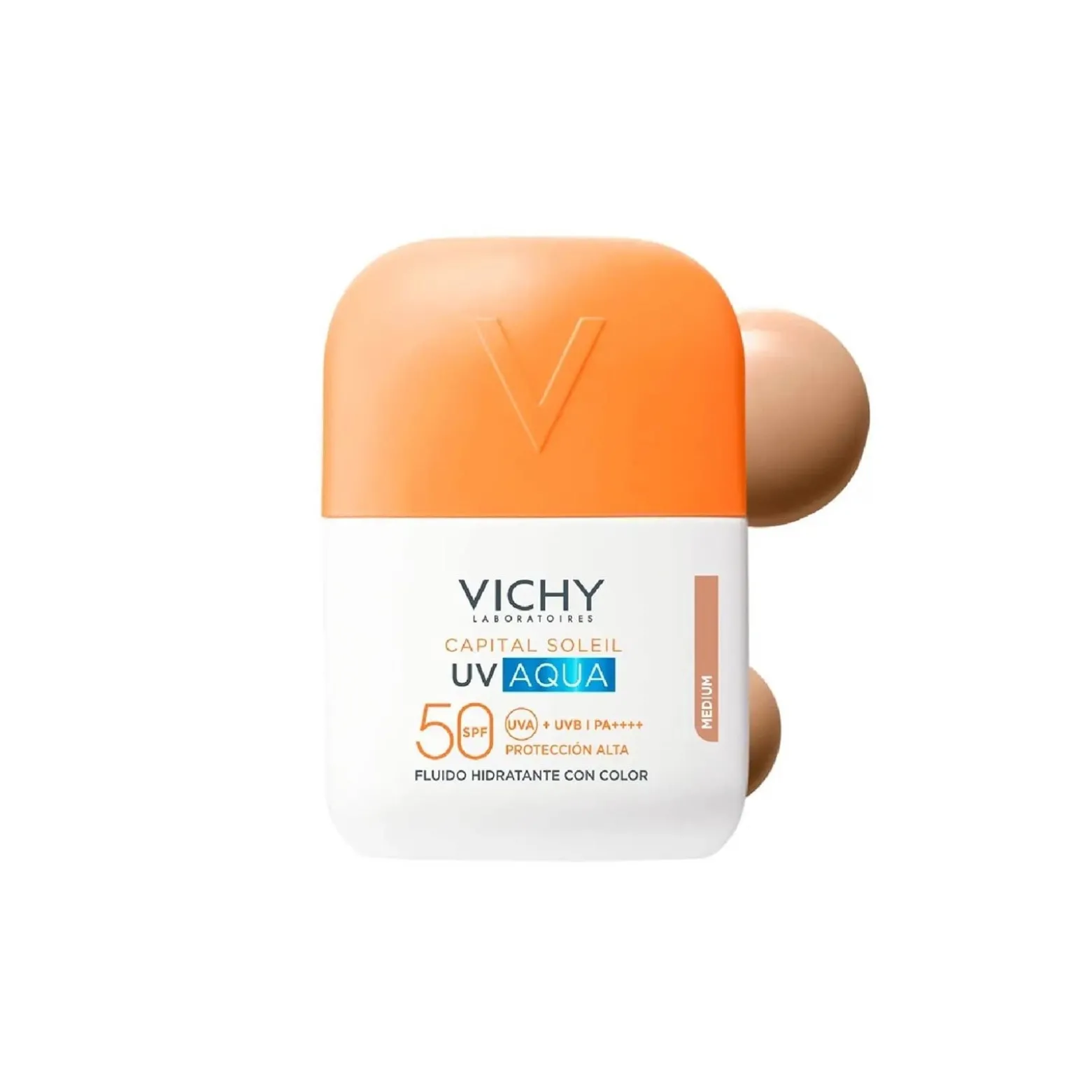 Vichy Capital Soleil UV Aqua Fluid Daily Tinted Sunscreen Medium SPF50 50ml (1.69floz)