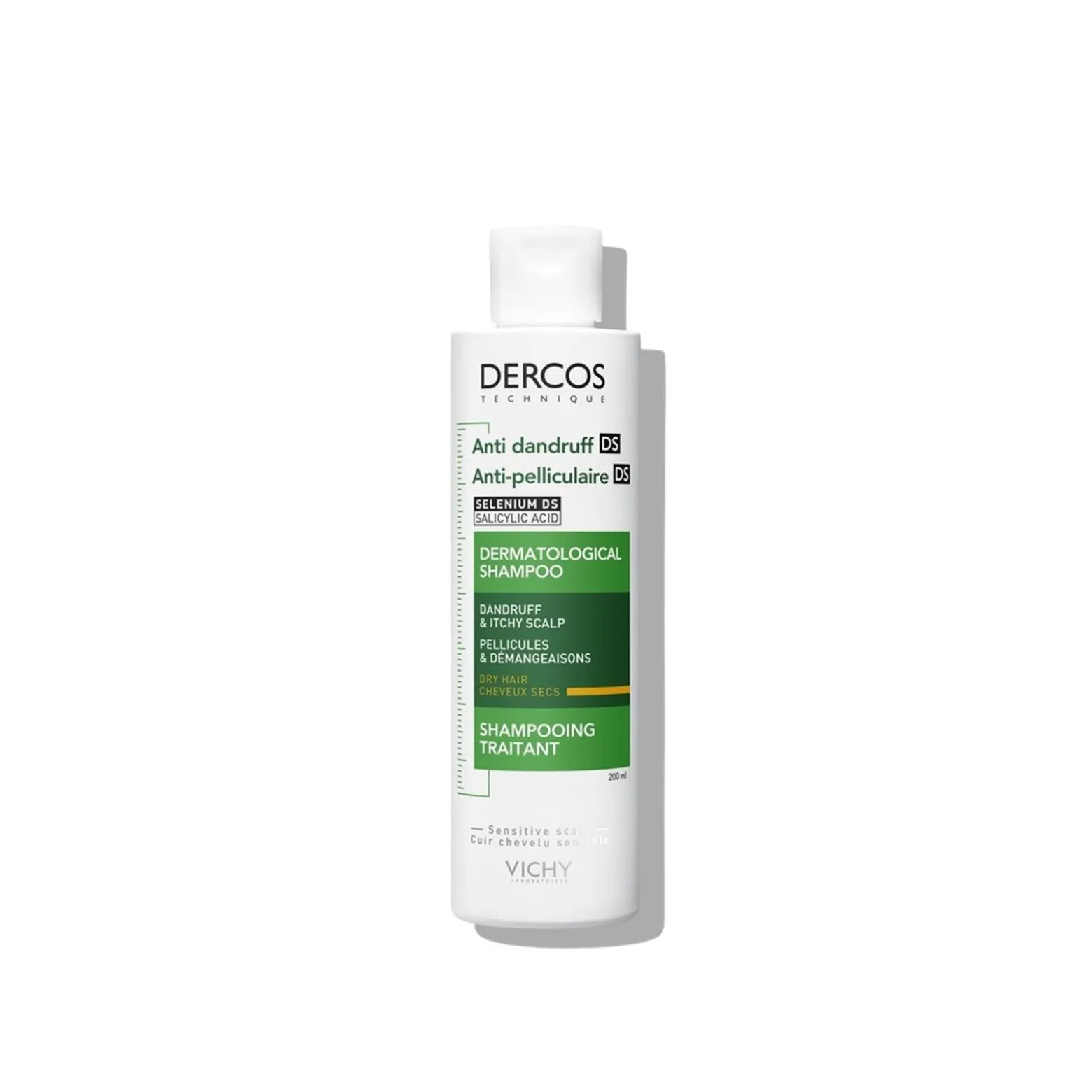 Vichy Dercos Anti-Dandruff DS Shampoo for Dry Hair 200ml (6.76fl oz)