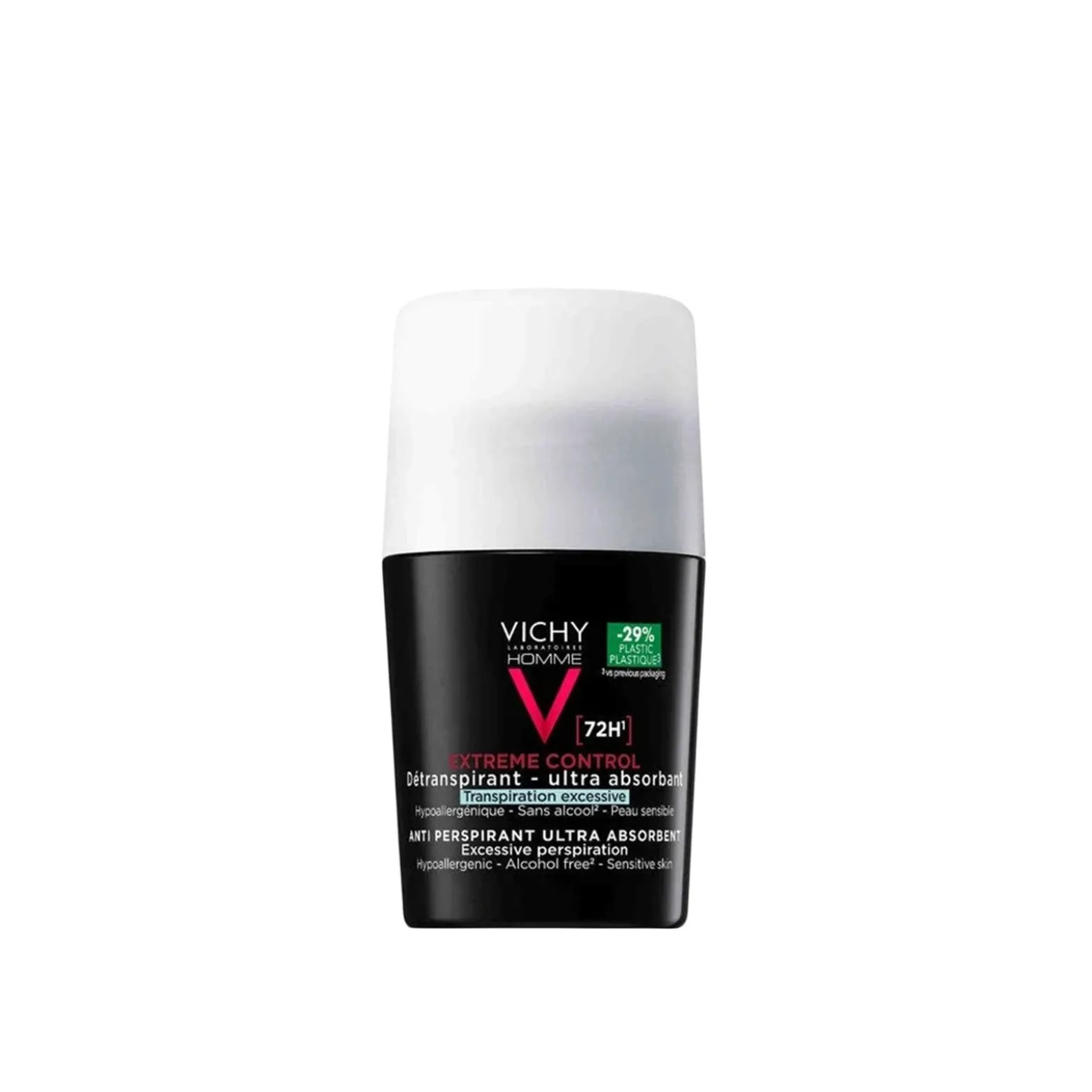 Vichy Homme 72h Anti-Perspirant Deodorant 50ml (1.69fl oz)