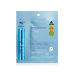 VT Cosmetics Hydrop Reedle Shot 100hL 2-Step Mask Hydrating Hydrogel Face Mask x1 (0.05oz)