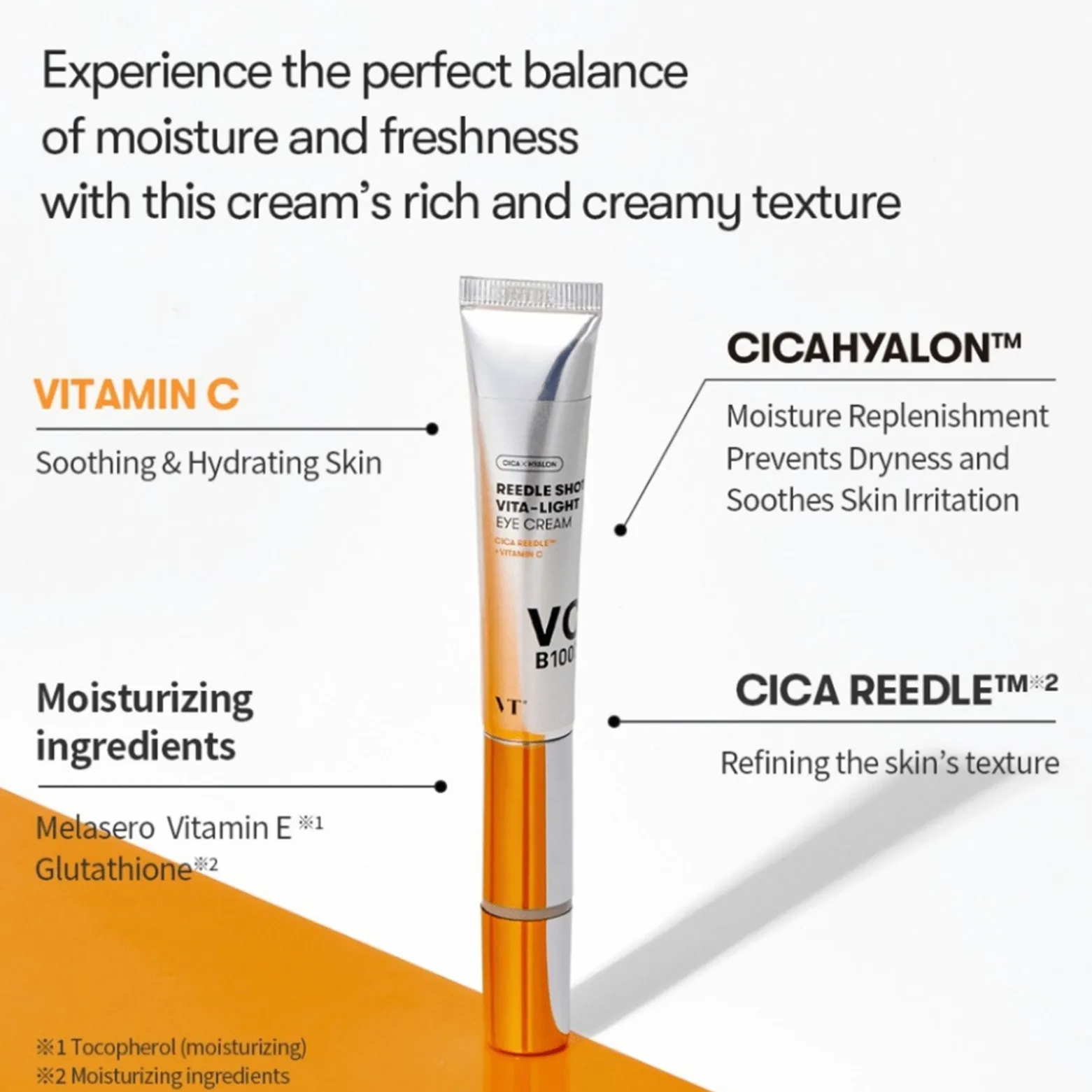 VT Cosmetics Reedle Shot Vita-Light Eye Cream 15ml (0.50floz)