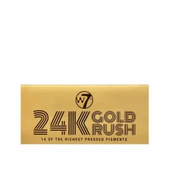 W7 Makeup 24K Gold Rush Pressed Pigments Palette 11.2g (0.40oz)