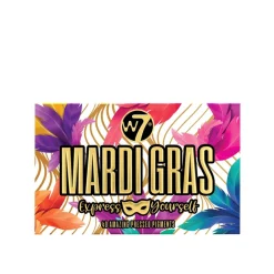 W7 Makeup Mardi Gras Express Yourself Pressed Pigments Palette