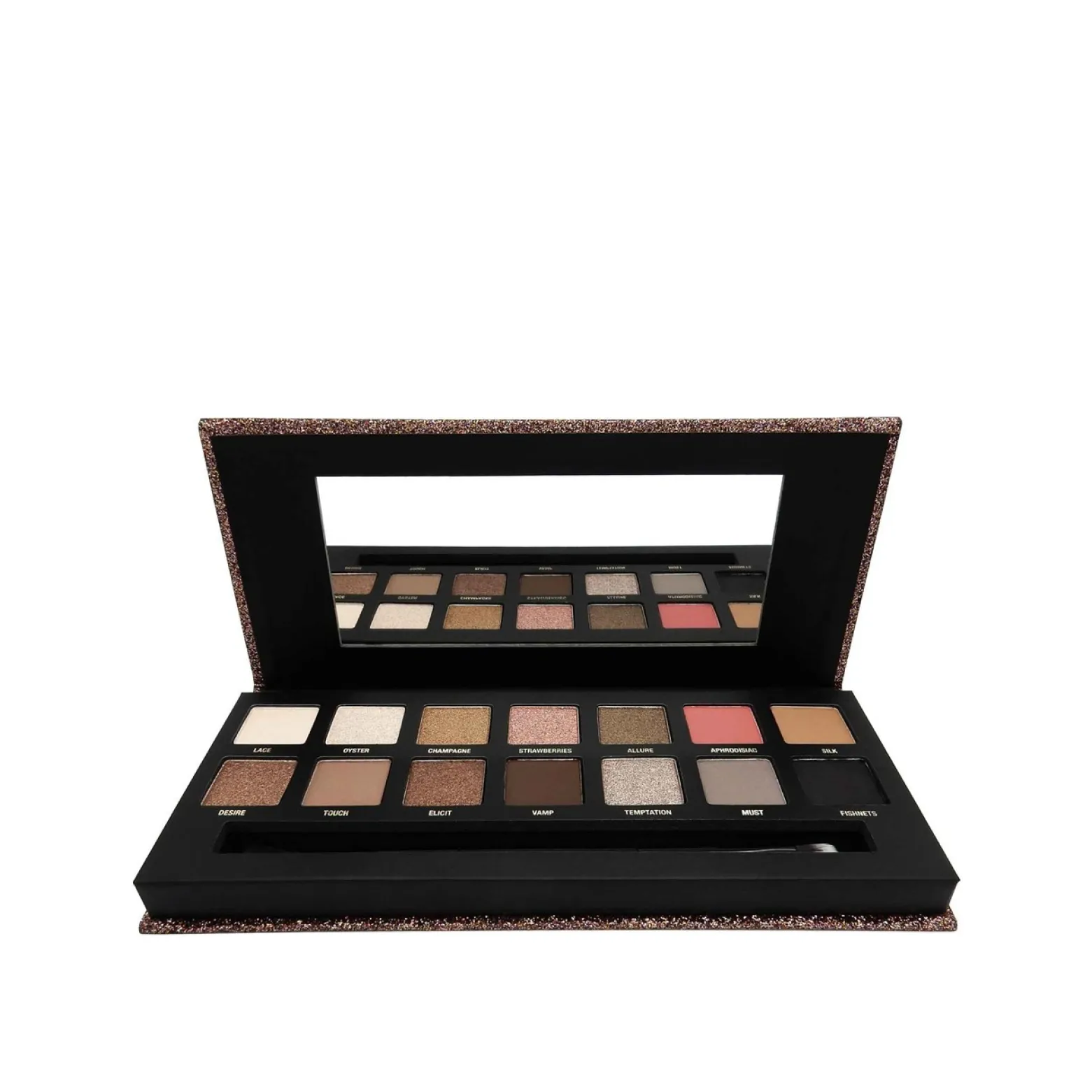 W7 Makeup Seduced Provocative Pressed Pigment Palette 11.2g (0.40oz)