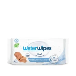 WaterWipes Sensitive+ Newborn & Baby Wipes x60