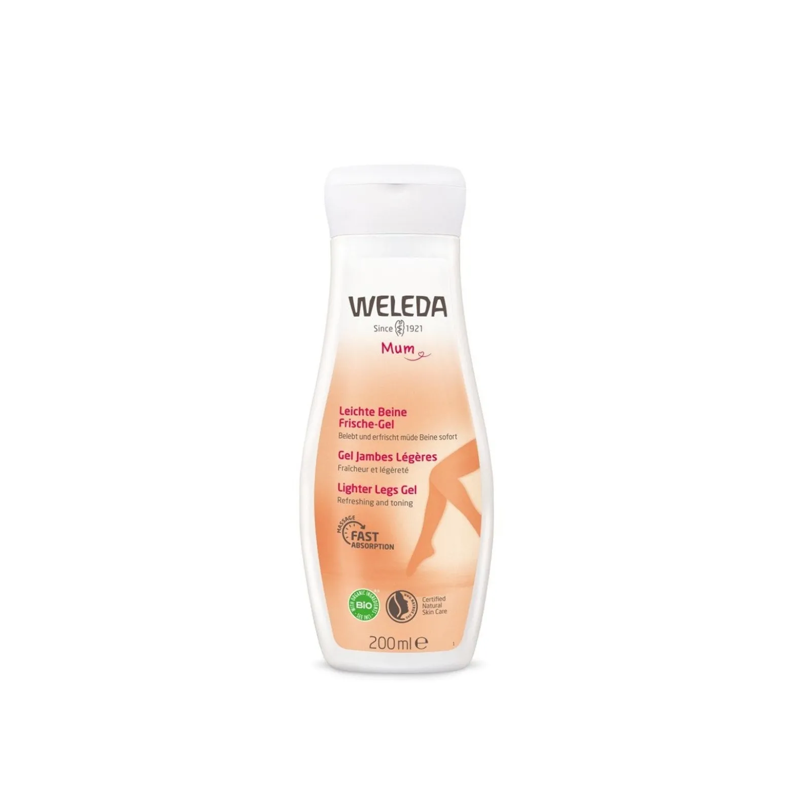 Weleda Mum Lighter Legs Gel 200ml (6.76floz)