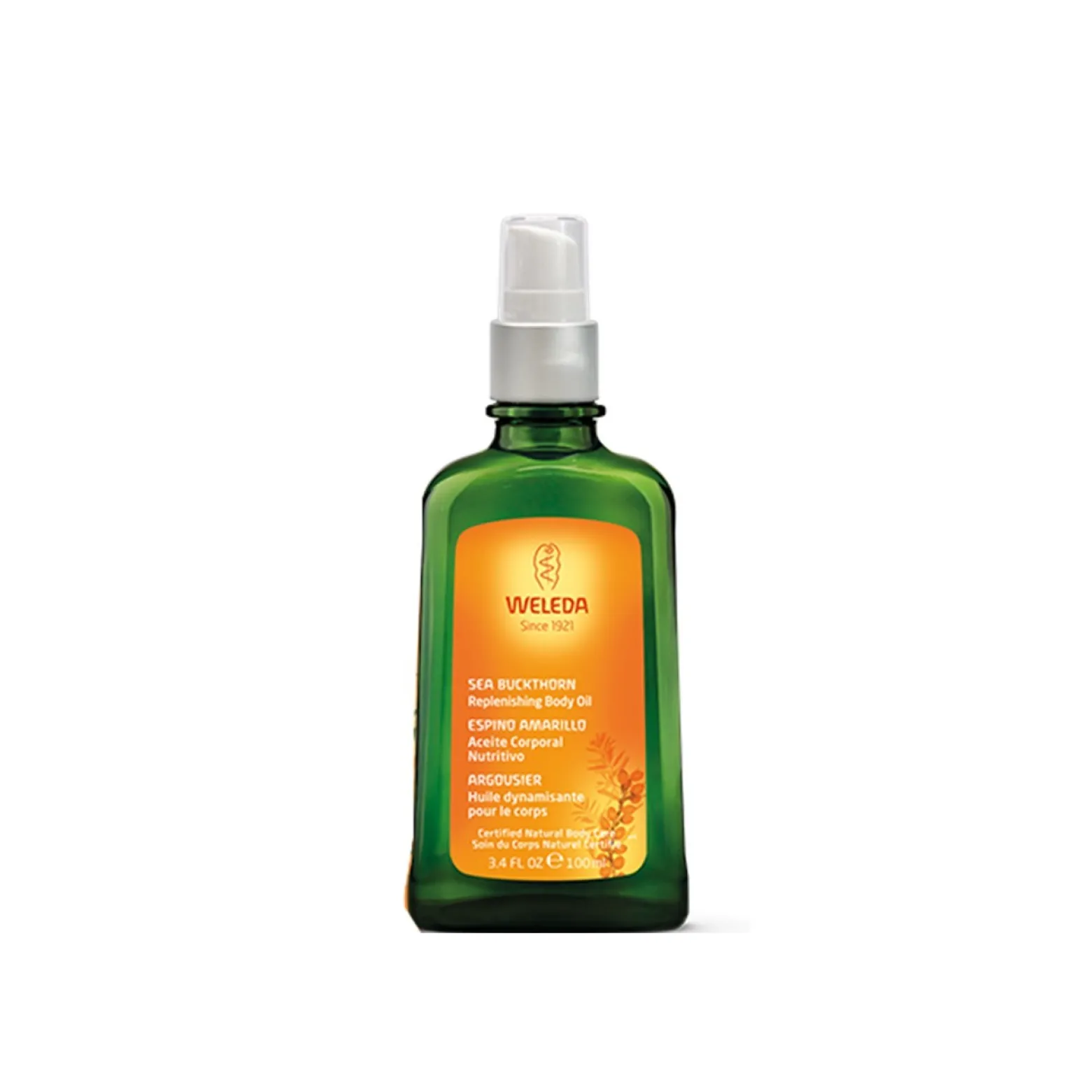 Weleda Sea Buckthorn Replenishing Body Oil 100ml (3.38fl oz)
