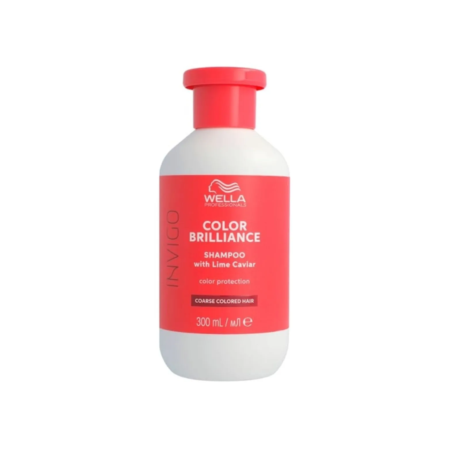 Wella Invigo Color Brilliance Shampoo Coarse Colored Hair 300ml (10.1floz)