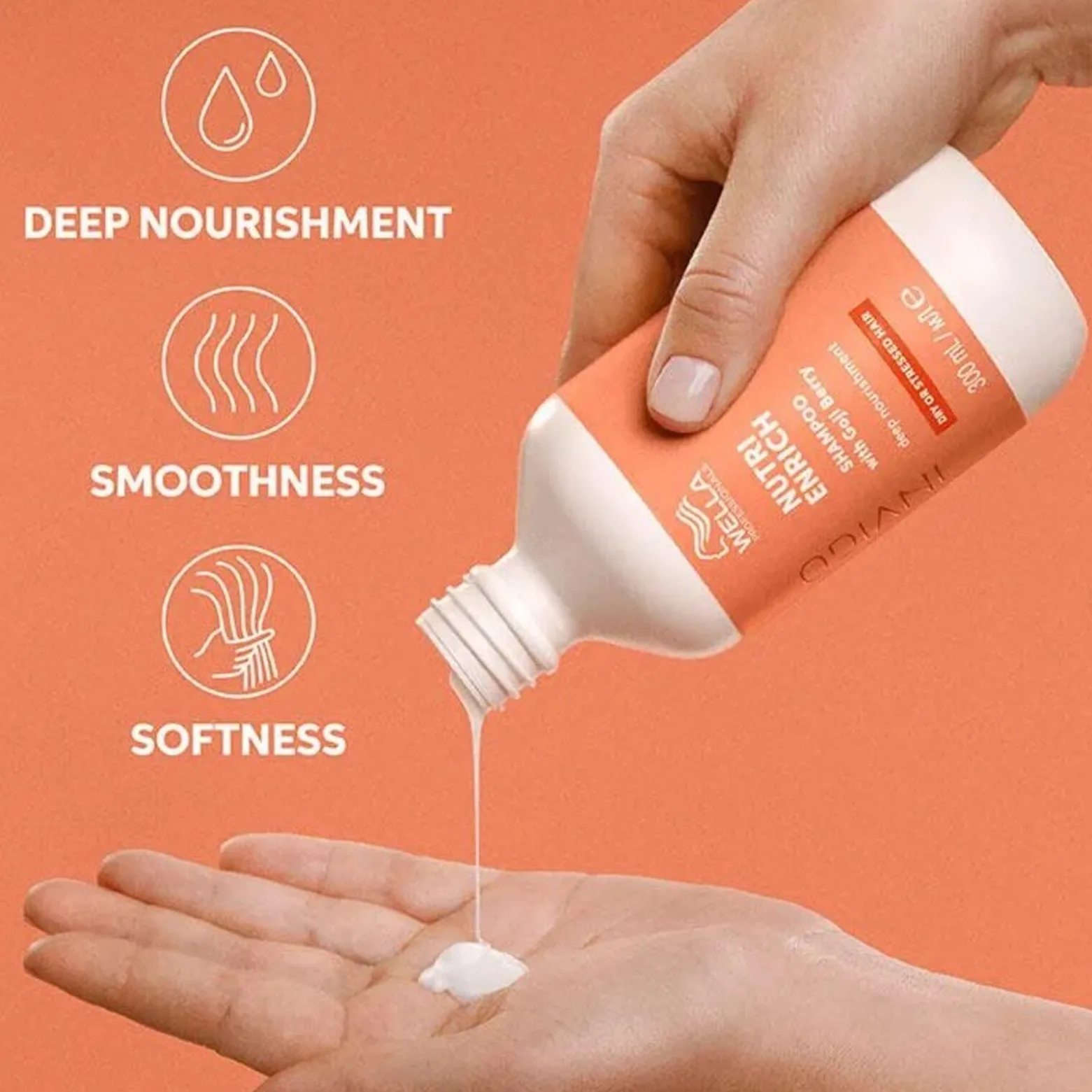 Wella Invigo Nutri Enrich Shampoo 1L (33.81floz)