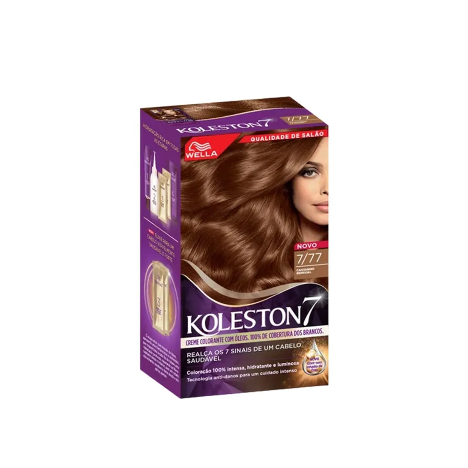 Wella Koleston 7/77 Brown Harmony Permanent Hair Color