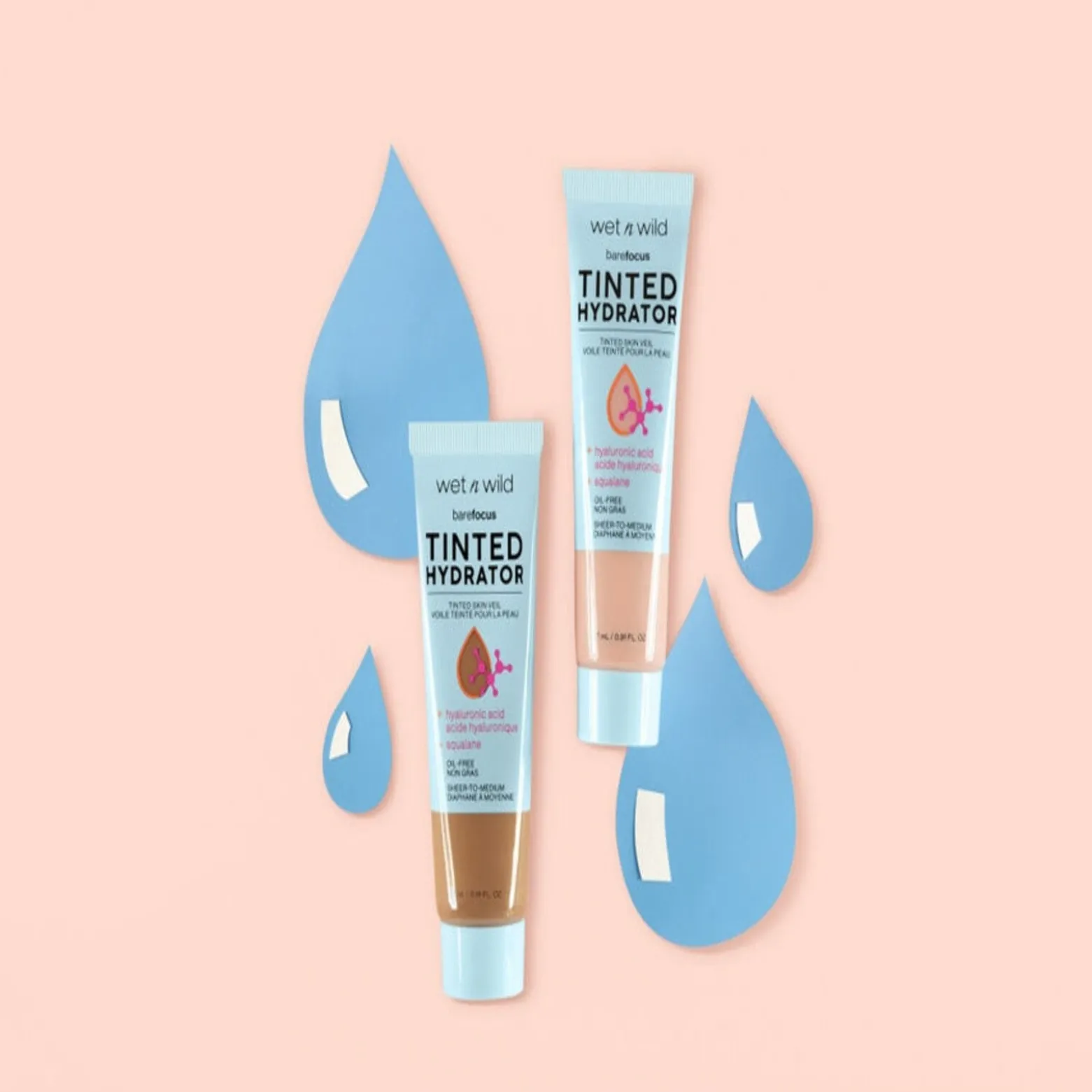 Wet n Wild Bare Focus Tinted Hydrator Tinted Skin Veil Light 27ml (0.91floz)