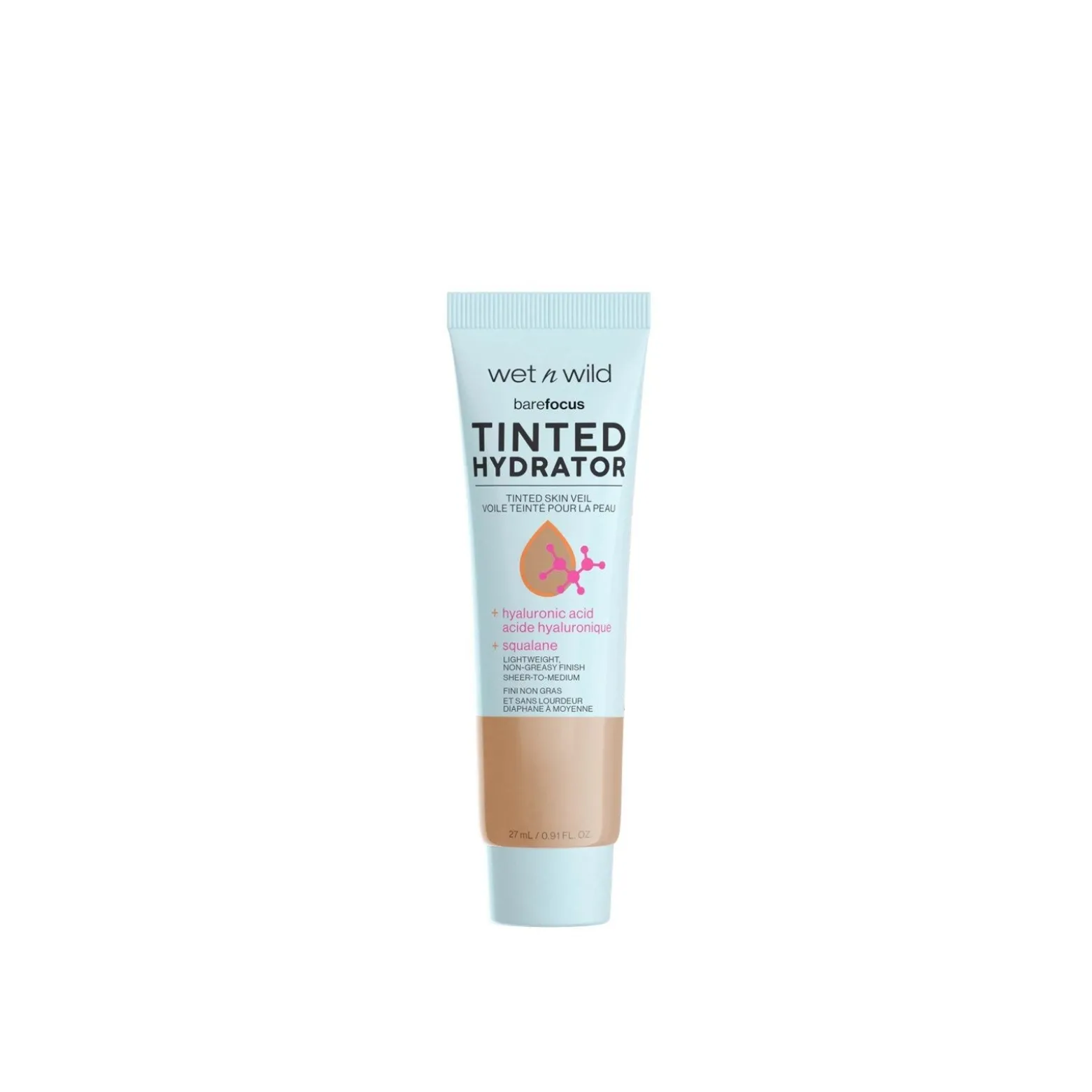 Wet n Wild Bare Focus Tinted Hydrator Tinted Skin Veil Medium Tan 27ml (0.91floz)