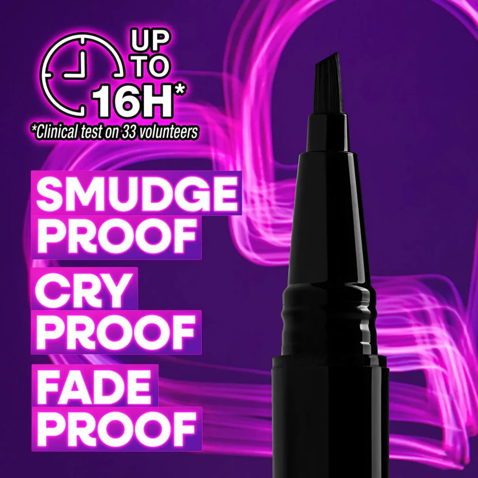 Wet n Wild Breakup Proof Wing Out Waterproof Liquid Eyeliner Ultra Black 0.9ml (0.03floz)