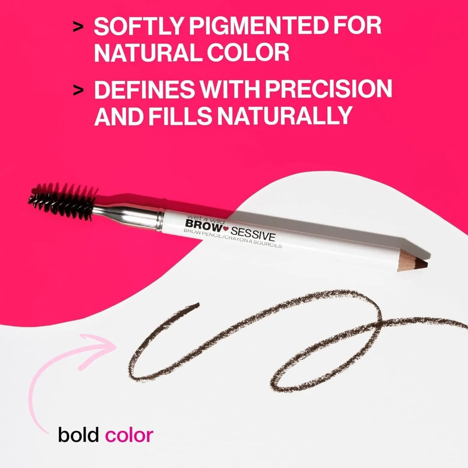 Wet n Wild Brow-Sessive Brow Pencil Medium Brown 0.7g (0.02oz)