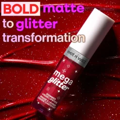 Wet n Wild Mega Glitter Shimmer Liquid Lipstick New Soulmate 2.8ml (0.09floz)