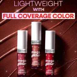 Wet n Wild Mega Glitter Shimmer Liquid Lipstick Hear Me Out 2.8ml (0.09floz)
