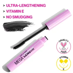 Wet n Wild Mega Length Mascara Very Black 6ml (0.21floz)
