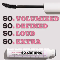 Wet n Wild So Defined Volumizing + Defining Mascara Black 10ml (0.33floz)