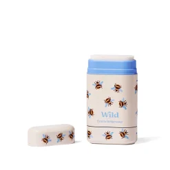 Wild Bee Case and Honey & Cactus Flower Refillable Natural Deodorant 40g (1.41oz)
