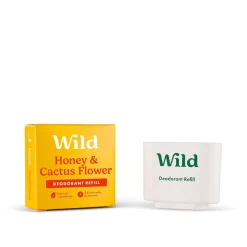 Wild Natural Deodorant Refill Honey & Cactus Flower 40g (1.41oz)