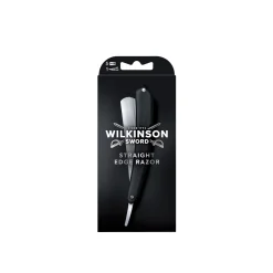 Wilkinson Sword Straight Edge Razor + 5 Replacement Razor Blades