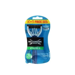 Wilkinson Sword Xtreme 3 Ultimate Comfort Disposable Razors x4