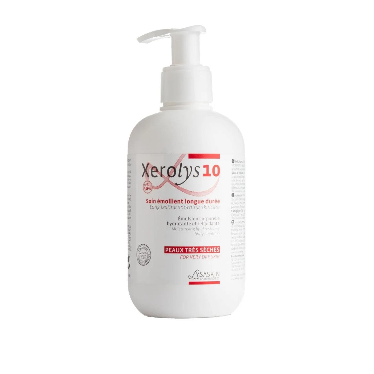 Xerolys 10 Moisturizing Lipid Restoring Body Emulsion 500ml (16.91floz)