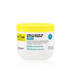 Yellow Professional Curly Leave-In Butter Cream 500ml (16.9floz)
