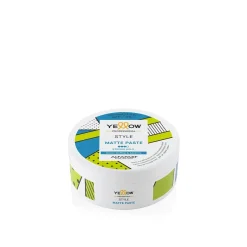 Yellow Professional Style Matte Paste Strong Hold 100ml (4.16oz)