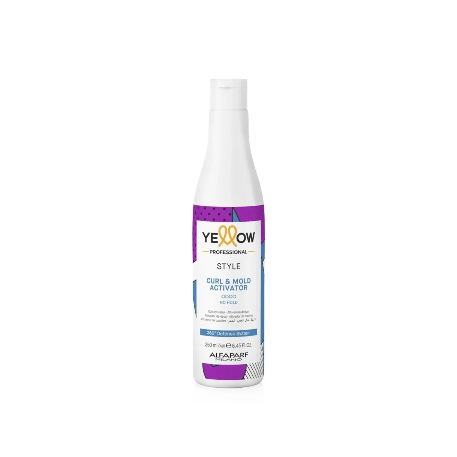 Yellow Professional Style Curl & Mold Activator 250ml (8.45floz)