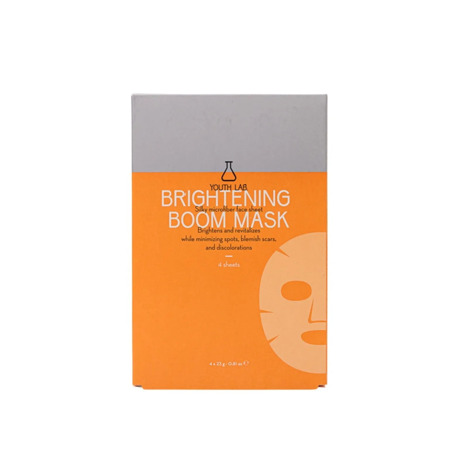YOUTH LAB Brightening Boom Mask x4 (4x0.70oz)