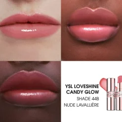 Yves Saint Laurent Loveshine Candy Glow Sheer-Shine Color & Care Lip Balm 44B Nude Lavallière 3.1g (0.10oz)