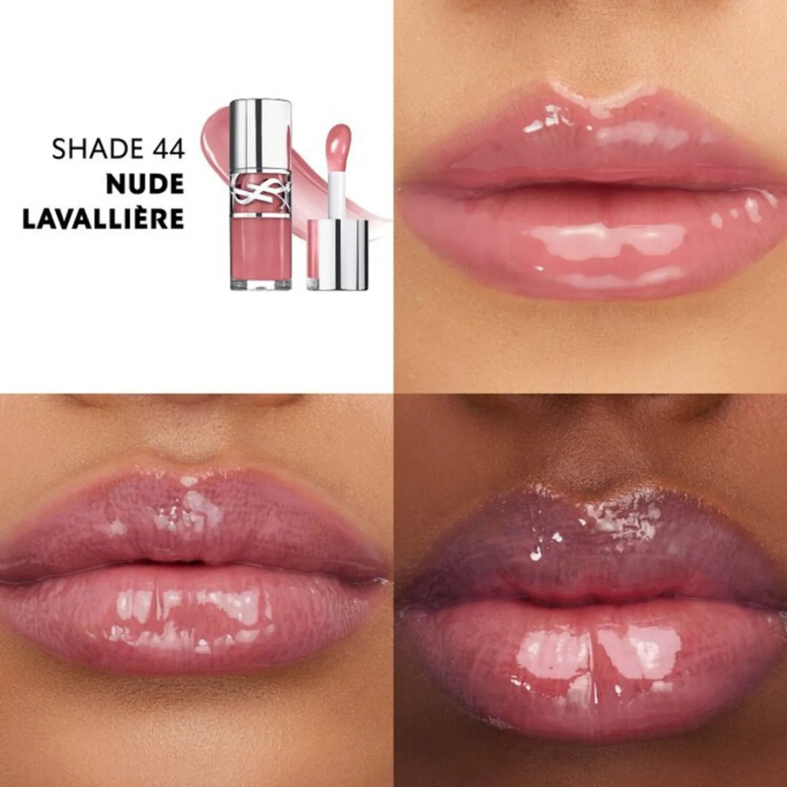 Yves Saint Laurent Loveshine Plumping Lip Oil Gloss 44 Nude Lavallière 6ml (0.20floz)