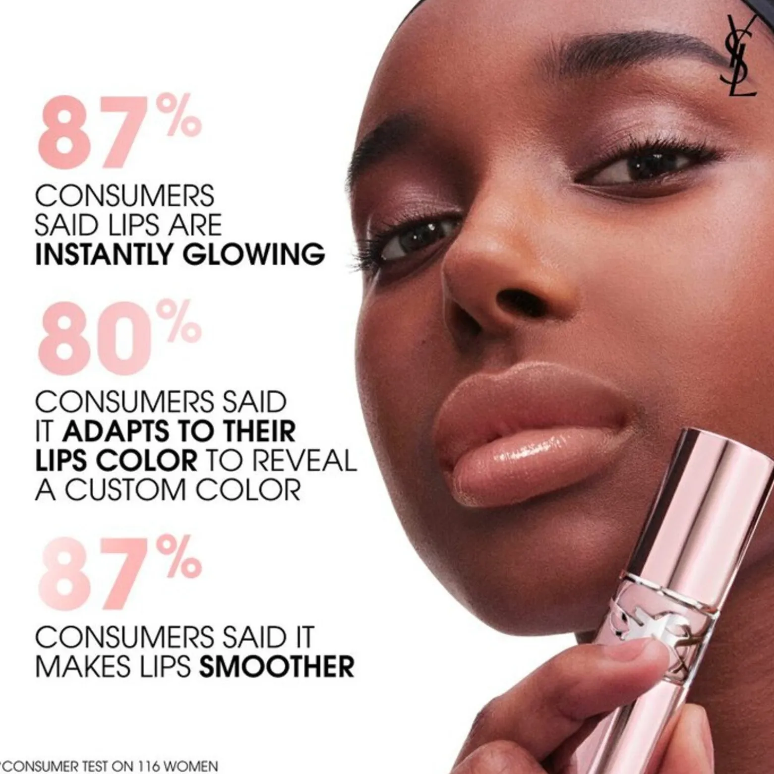 Yves Saint Laurent Loveshine Candy Glow Sheer-Shine Color & Care Lip Balm 1B Pink Sunrise 3.1g (0.10oz)