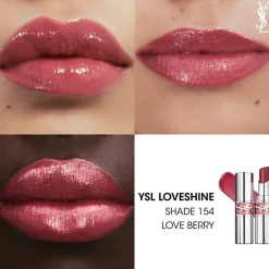 Yves Saint Laurent Loveshine High-Shine Caring Lipstick 154 Love Berry 3.2g (0.11oz)