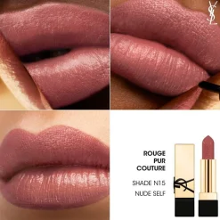 Yves Saint Laurent Rouge Pur Couture Satin Color Lipstick N15 Nude Self 3.8g (0.13oz)