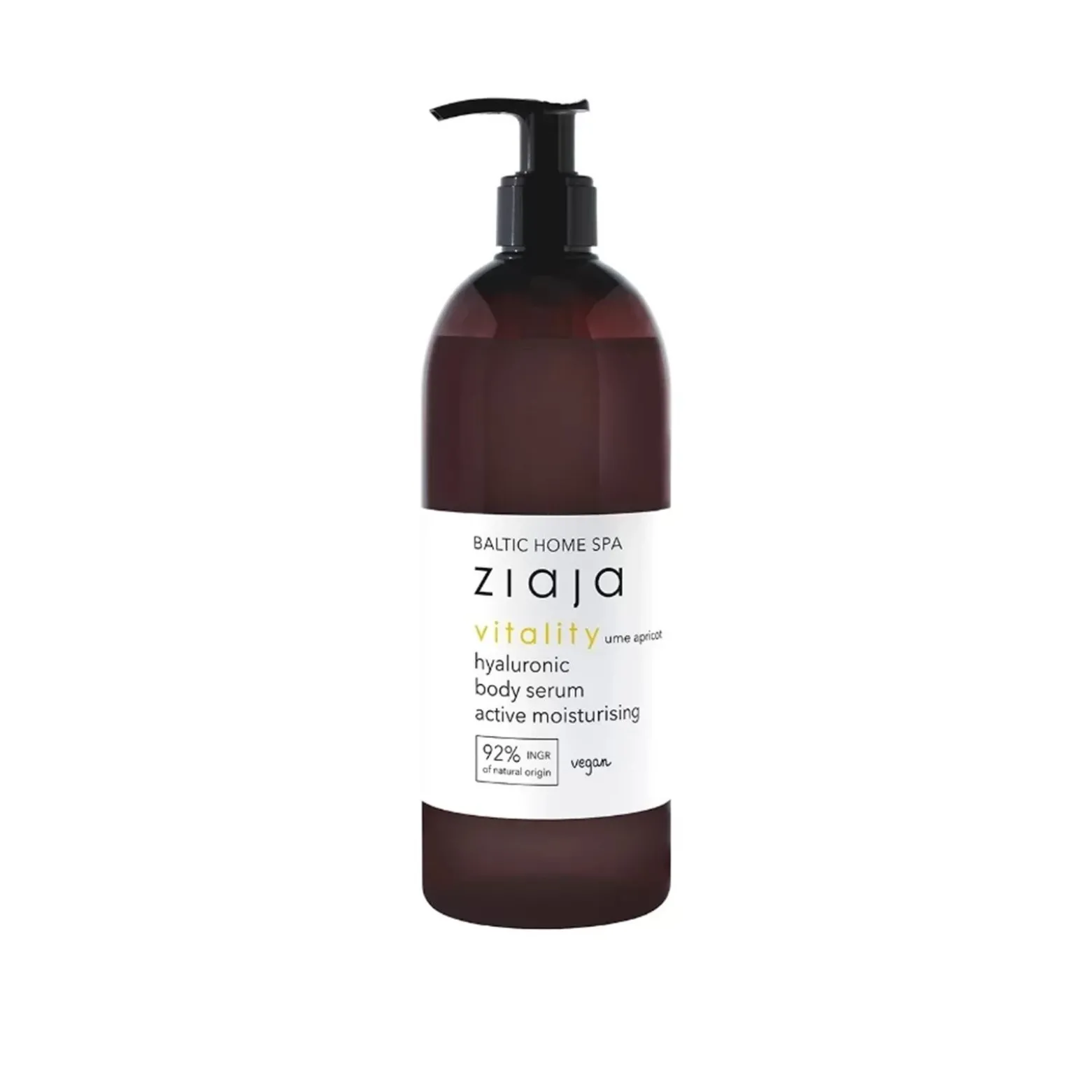 Ziaja Baltic Home Spa Vitality Hyaluronic Body Serum Active Moisturizing 400ml (14.1floz)