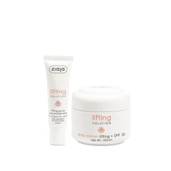 Ziaja Lifting Solution Day Cream SPF10 + Serum Eye and Lips (1.7floz + 1floz)