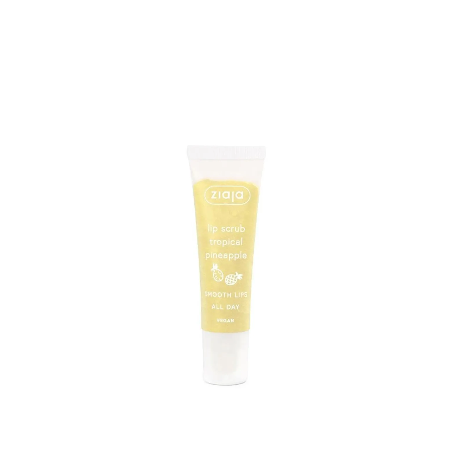 Ziaja Lip Scrub Tropical Pineapple 12ml (0.4floz)