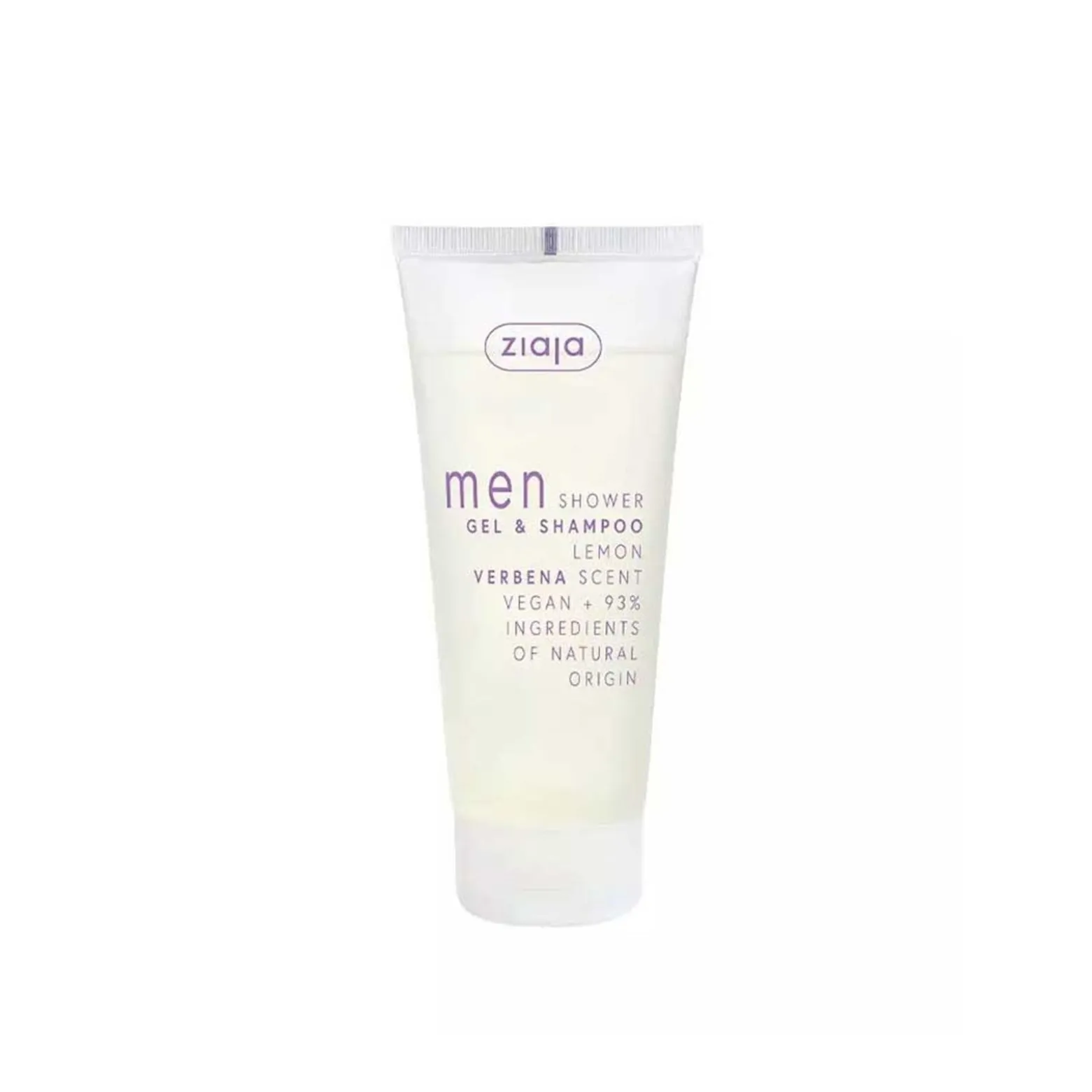 Ziaja Men Shower Gel & Shampoo Lemon Verbena Scent 200ml (7.0floz)
