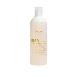 Ziaja Men Shower Gel & Shampoo Mountain Pepper 400ml (14.1floz)